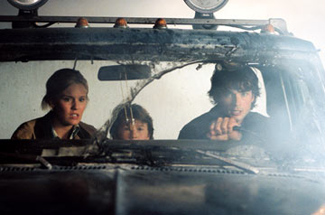 Maggie Grace, Cole Heppell and Tom Welling in Columbia Pictures' The Fog - 2005   