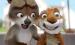 R.J. the raccoon (voiced by Bruce Willis) and Hammy the squirrel (voiced by Steve Carell) in DreamWorks Animation's Over the Hedge - 2006