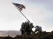 The raising of the flag at Iwo Jima in Dreamworks' Flags of Our Fathers - 2006