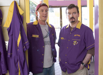 Jeff Anderson and Brian Christopher O'Halloran in The Weinstein Company's Clerks II - 2006