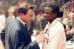 Josh Lucas and Derek Luke in Walt Disney Pictures' Glory Road - 2006