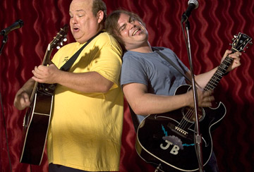 Kyle Gass and Jack Black in New Line's Tenacious D in: The Pick of Destiny - 2006
