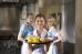 Lew Temple, Keri Russell and Cheryl Hines in Fox Searchlight's Waitress - 2007