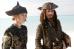 Keira Knightley as Elizabeth Swann, and Johnny Depp as Captain Jack Sparrow in Walt Disney Pictures' Pirates of the Caribbean: At World's End - 2007