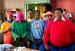 Mushmouth (Jermaine Williams), Dumb Donald (Marques Houston), Bucky (Alphonso McAuley), Bill (Keith D. Robinson), Old Weird Harold (Aaron Frazier), Rudy (Shedrack Anderson III), and Fat Albert (Kenan Thompson) in 20th Century Fox's Fat Albert - 2004  