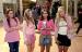Lindsay Lohan as Cady, Amanda Seyfried as Karen, Lacey Chabert as Gretchen and Rachel McAdams as Regina in Paramount's Mean Girls - 2004
