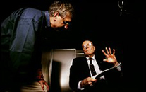 Documentarian Errol Morris, left, said he was surprised by the forthrightness of former defense secretary Robert S. McNamara