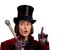 Johnny Depp as Willy Wonka in Tim Burton's Charlie and the Chocolate Factory